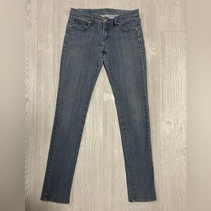 BCBG MaxAzria Skinny Jeans Womens 28 Dark Wash Stretch Denim Mia Thunder Pant
